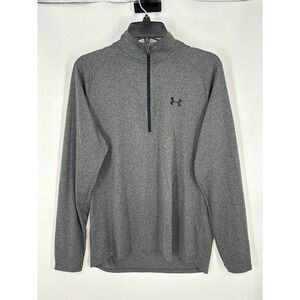 Under Armour Quarter 1/4 Zip Lightweight Heatgear Loose Pullover Sweatshirt MED